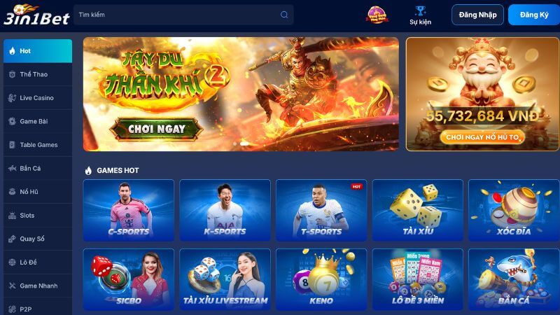 Giới Thiệu Nhà Cái 3in1bet Giới Thiệu Nhà Cái 3in1bet