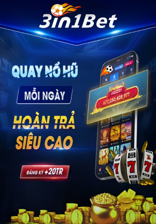 Khuyến mãi hoàn trả siêu cao tại 3in1bet